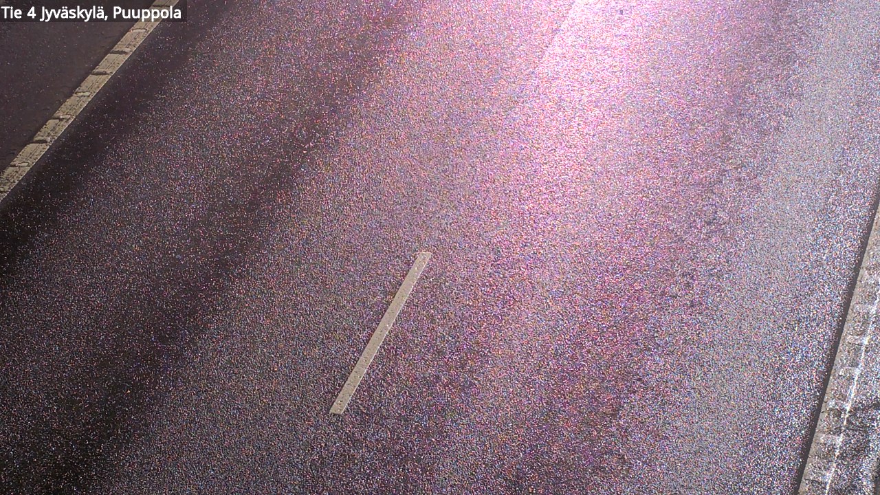 Weather Camera Image Road 4 Jyväskylä, Puuppola, Jyväskylä, Keski-Suomi