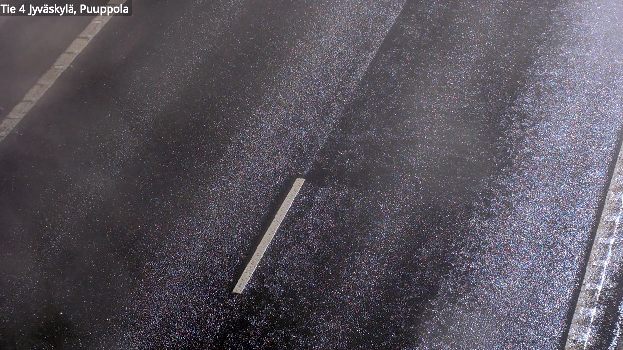 Weather Camera Image Väg 4 Jyväskylä, Puuppola, Jyväskylä, Keski-Suomi