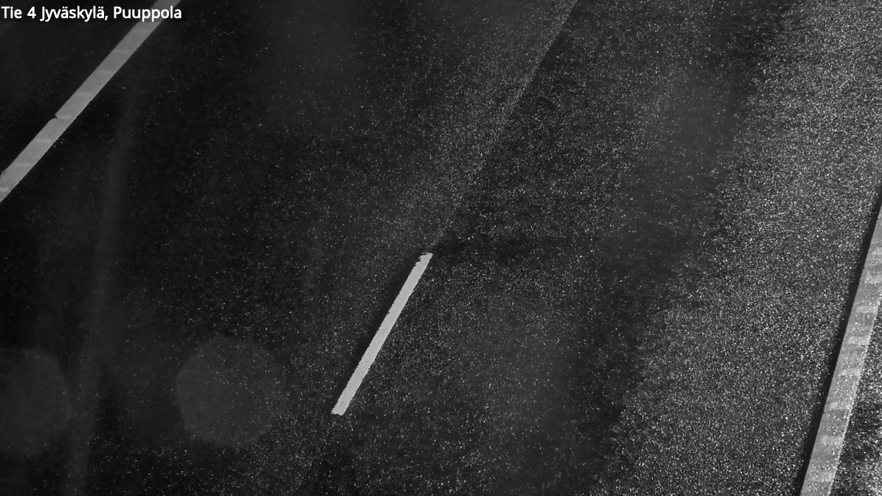Weather Camera Image Road 4 Jyväskylä, Puuppola, Jyväskylä, Keski-Suomi