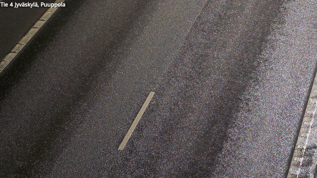Weather Camera Image Väg 4 Jyväskylä, Puuppola, Jyväskylä, Keski-Suomi