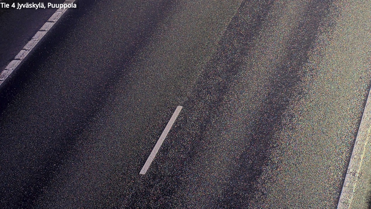 Weather Camera Image Road 4 Jyväskylä, Puuppola, Jyväskylä, Keski-Suomi