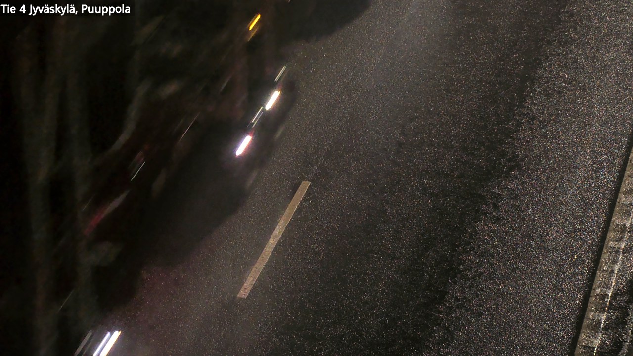 Weather Camera Image Väg 4 Jyväskylä, Puuppola, Jyväskylä, Keski-Suomi