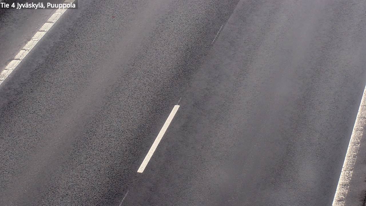 Weather Camera Image Road 4 Jyväskylä, Puuppola, Jyväskylä, Keski-Suomi