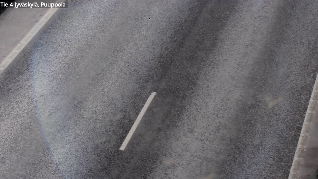 Weather Camera Image Väg 4 Jyväskylä, Puuppola, Jyväskylä, Keski-Suomi
