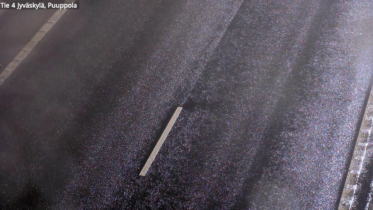 Weather Camera Image Väg 4 Jyväskylä, Puuppola, Jyväskylä, Keski-Suomi