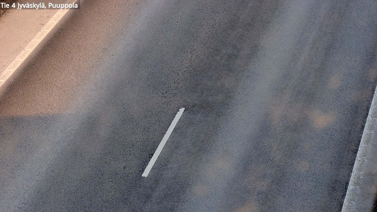 Weather Camera Image Road 4 Jyväskylä, Puuppola, Jyväskylä, Keski-Suomi
