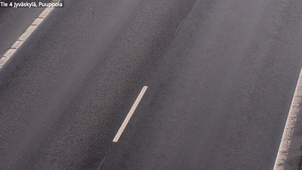Weather Camera Image Road 4 Jyväskylä, Puuppola, Jyväskylä, Keski-Suomi