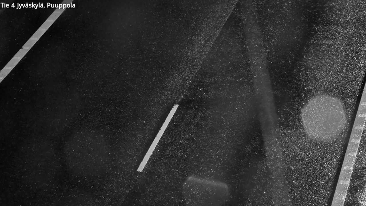 Weather Camera Image Road 4 Jyväskylä, Puuppola, Jyväskylä, Keski-Suomi