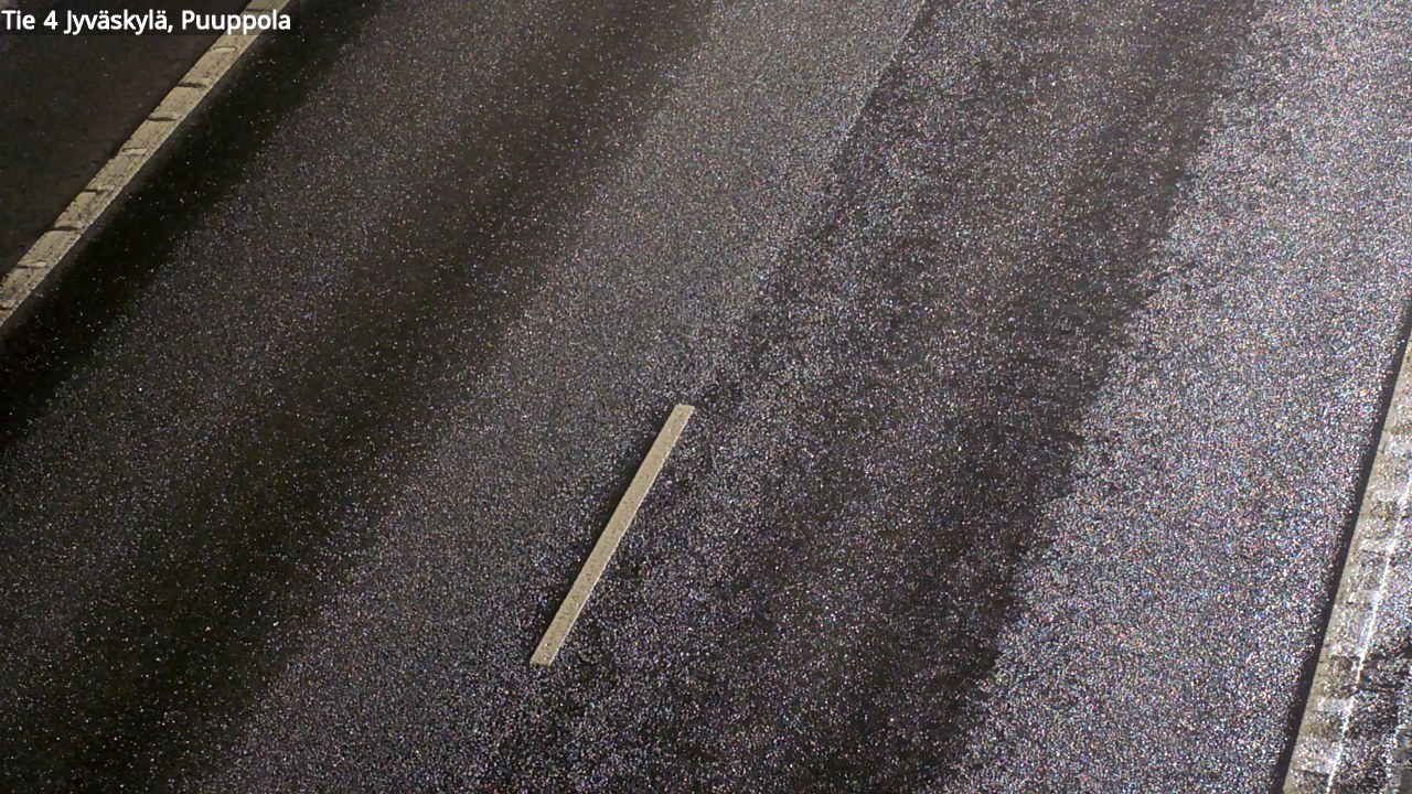 Weather Camera Image Väg 4 Jyväskylä, Puuppola, Jyväskylä, Keski-Suomi