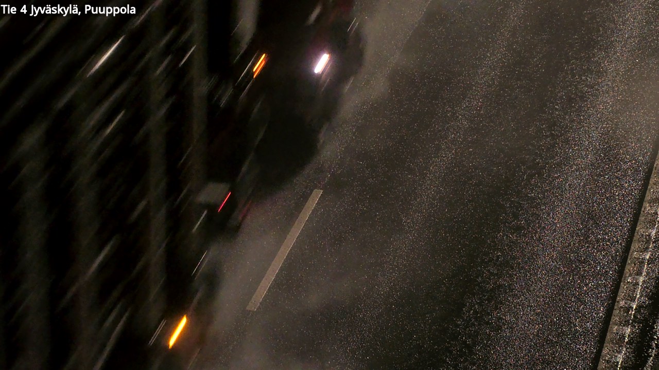 Weather Camera Image Väg 4 Jyväskylä, Puuppola, Jyväskylä, Keski-Suomi