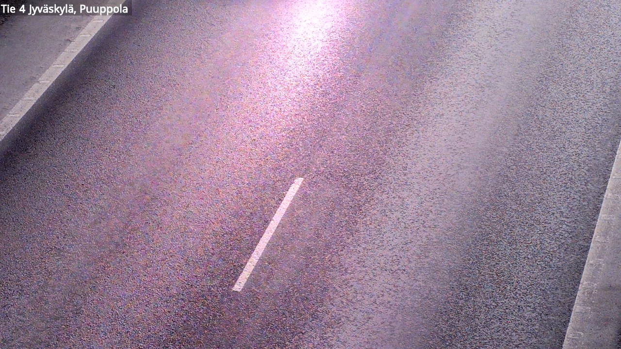 Weather Camera Image Road 4 Jyväskylä, Puuppola, Jyväskylä, Keski-Suomi