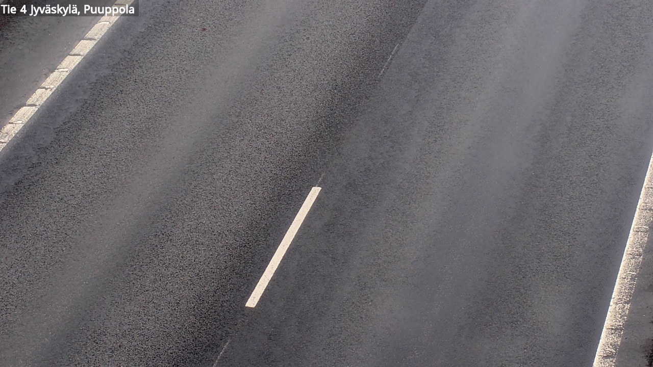 Weather Camera Image Road 4 Jyväskylä, Puuppola, Jyväskylä, Keski-Suomi