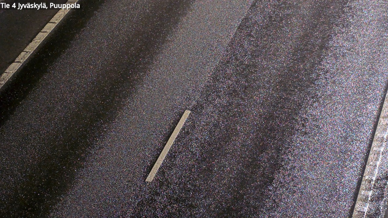 Weather Camera Image Väg 4 Jyväskylä, Puuppola, Jyväskylä, Keski-Suomi