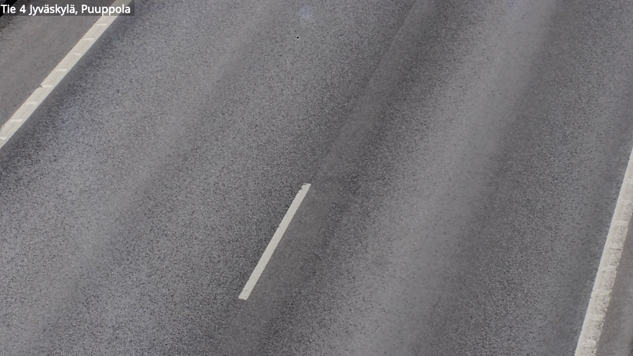 Weather Camera Image Road 4 Jyväskylä, Puuppola, Jyväskylä, Keski-Suomi