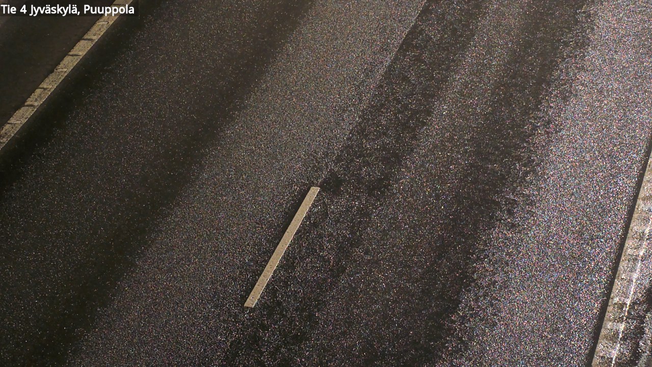 Weather Camera Image Väg 4 Jyväskylä, Puuppola, Jyväskylä, Keski-Suomi