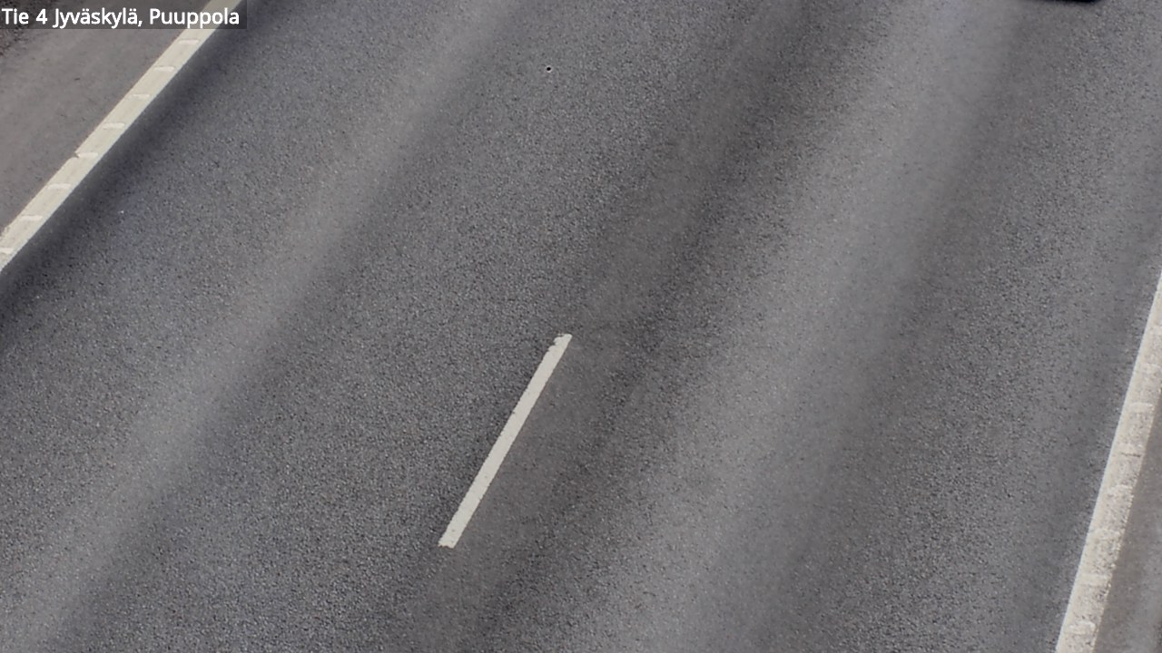 Weather Camera Image Road 4 Jyväskylä, Puuppola, Jyväskylä, Keski-Suomi