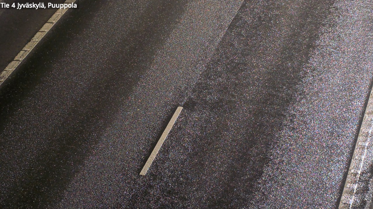 Weather Camera Image Väg 4 Jyväskylä, Puuppola, Jyväskylä, Keski-Suomi