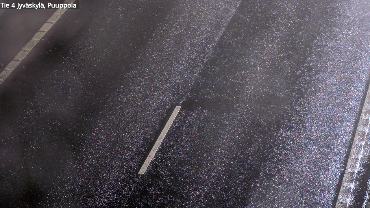 Weather Camera Image Väg 4 Jyväskylä, Puuppola, Jyväskylä, Keski-Suomi