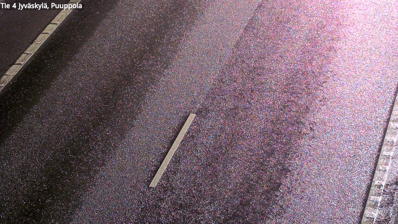 Weather Camera Image Väg 4 Jyväskylä, Puuppola, Jyväskylä, Keski-Suomi