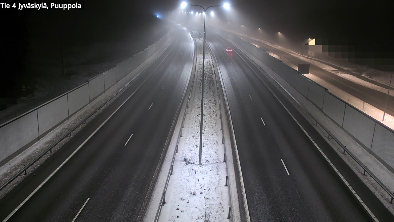 Weather Camera Image Väg 4 Jyväskylä, Puuppola, Jyväskylä, Keski-Suomi