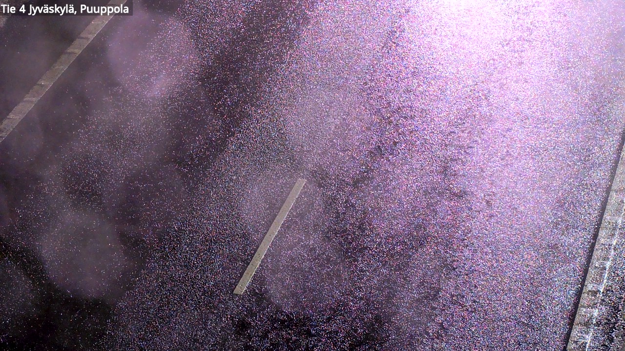 Weather Camera Image Väg 4 Jyväskylä, Puuppola, Jyväskylä, Keski-Suomi