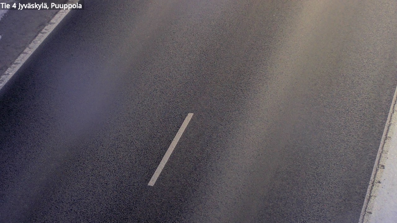 Weather Camera Image Road 4 Jyväskylä, Puuppola, Jyväskylä, Keski-Suomi