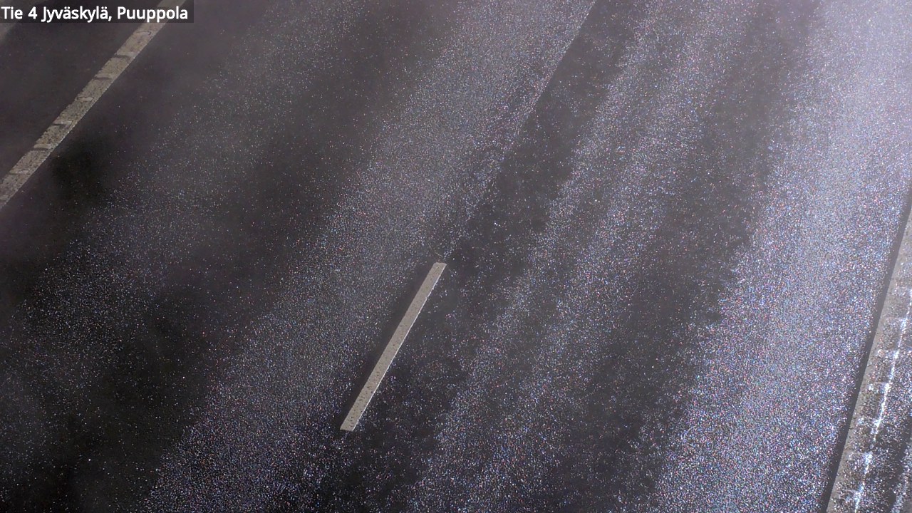 Weather Camera Image Väg 4 Jyväskylä, Puuppola, Jyväskylä, Keski-Suomi