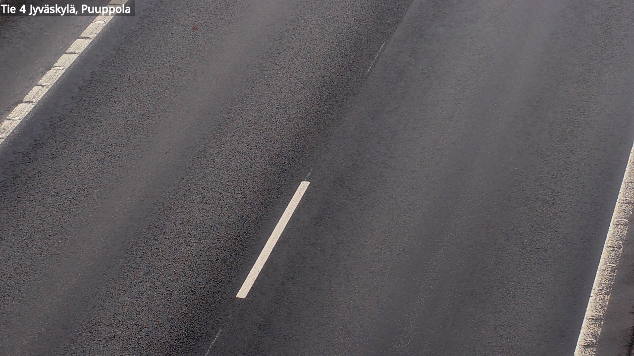 Weather Camera Image Road 4 Jyväskylä, Puuppola, Jyväskylä, Keski-Suomi