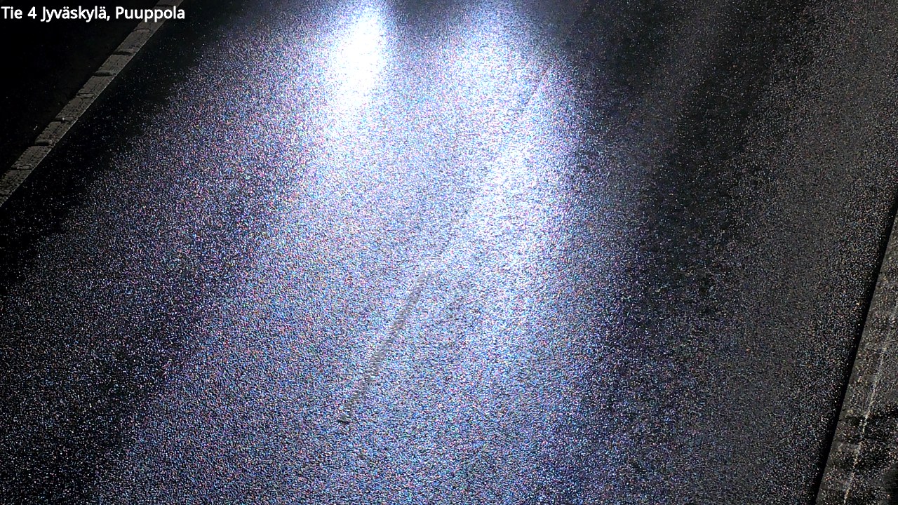 Weather Camera Image Road 4 Jyväskylä, Puuppola, Jyväskylä, Keski-Suomi