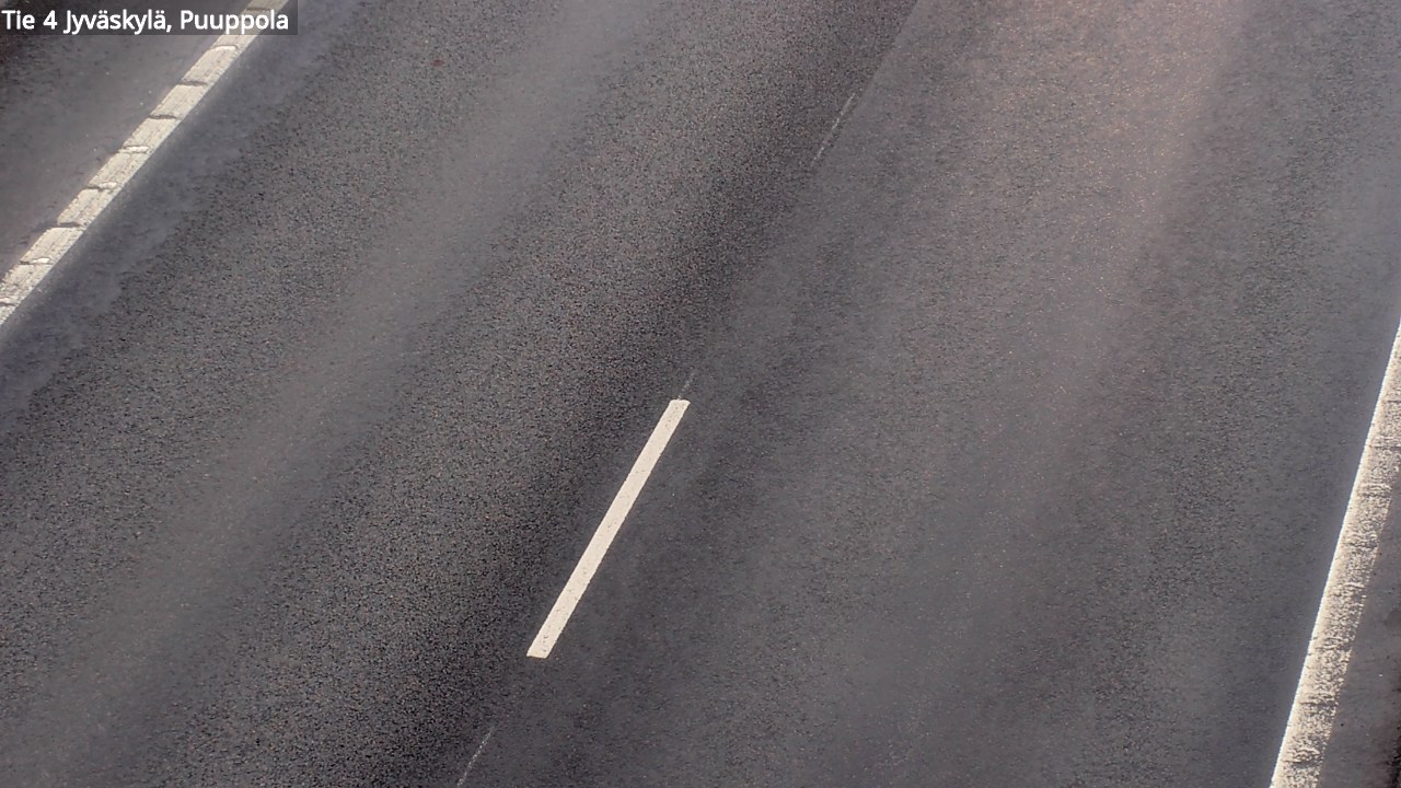 Weather Camera Image Väg 4 Jyväskylä, Puuppola, Jyväskylä, Keski-Suomi