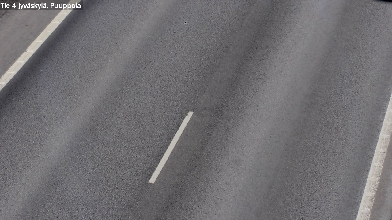 Weather Camera Image Road 4 Jyväskylä, Puuppola, Jyväskylä, Keski-Suomi