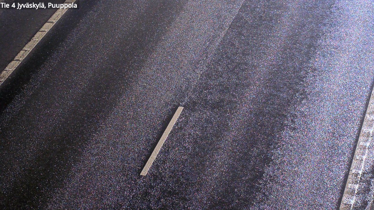 Weather Camera Image Väg 4 Jyväskylä, Puuppola, Jyväskylä, Keski-Suomi