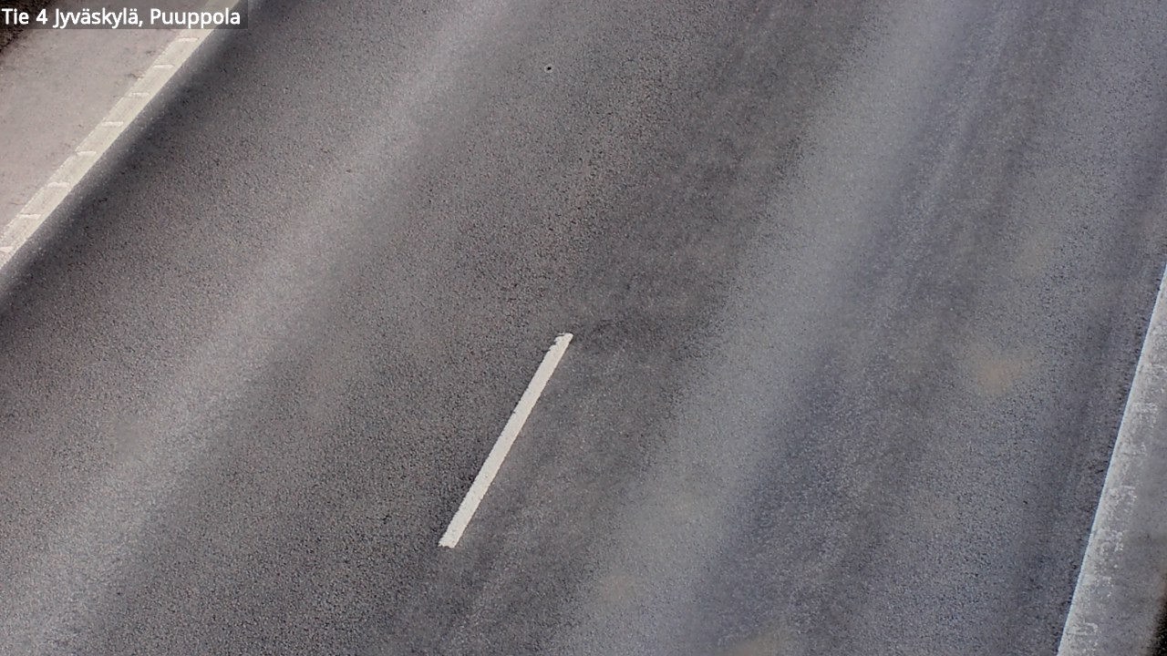 Weather Camera Image Road 4 Jyväskylä, Puuppola, Jyväskylä, Keski-Suomi