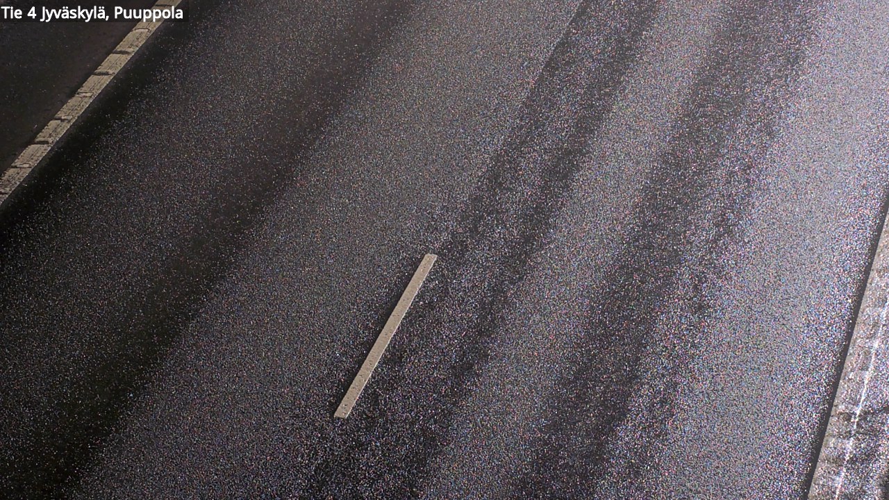 Weather Camera Image Road 4 Jyväskylä, Puuppola, Jyväskylä, Keski-Suomi