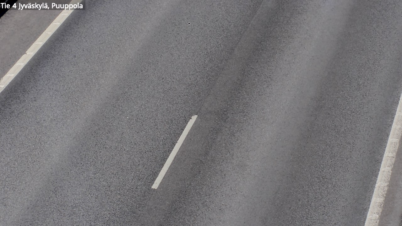 Weather Camera Image Road 4 Jyväskylä, Puuppola, Jyväskylä, Keski-Suomi