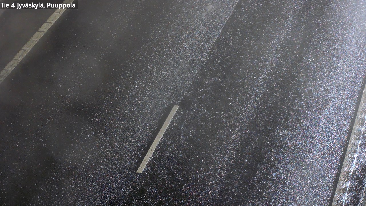 Weather Camera Image Väg 4 Jyväskylä, Puuppola, Jyväskylä, Keski-Suomi