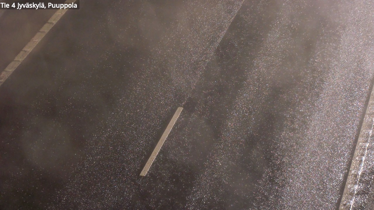 Weather Camera Image Väg 4 Jyväskylä, Puuppola, Jyväskylä, Keski-Suomi