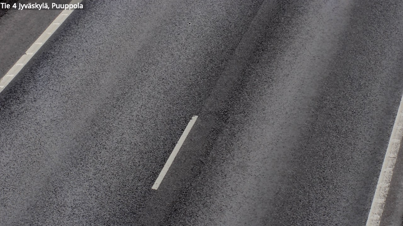 Weather Camera Image Road 4 Jyväskylä, Puuppola, Jyväskylä, Keski-Suomi