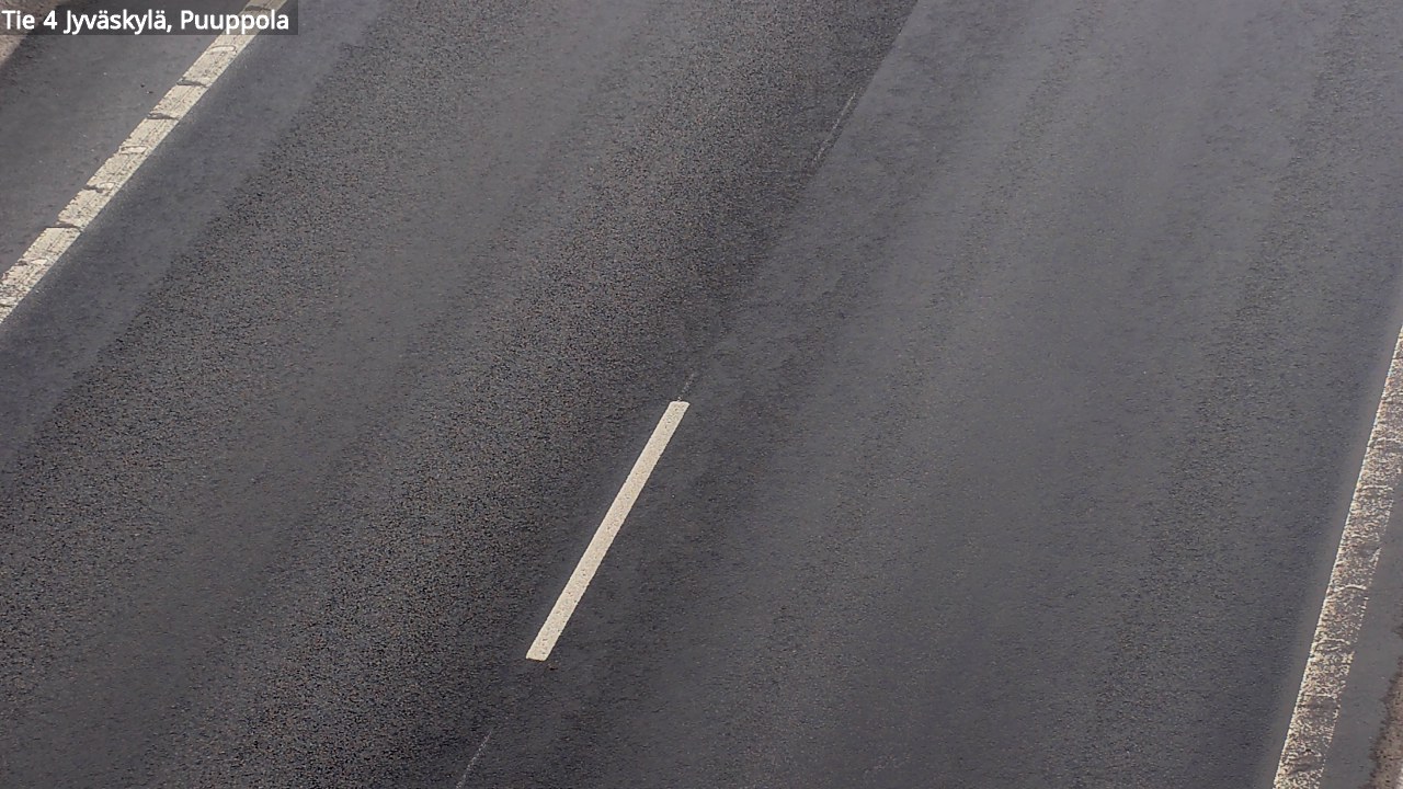 Weather Camera Image Väg 4 Jyväskylä, Puuppola, Jyväskylä, Keski-Suomi