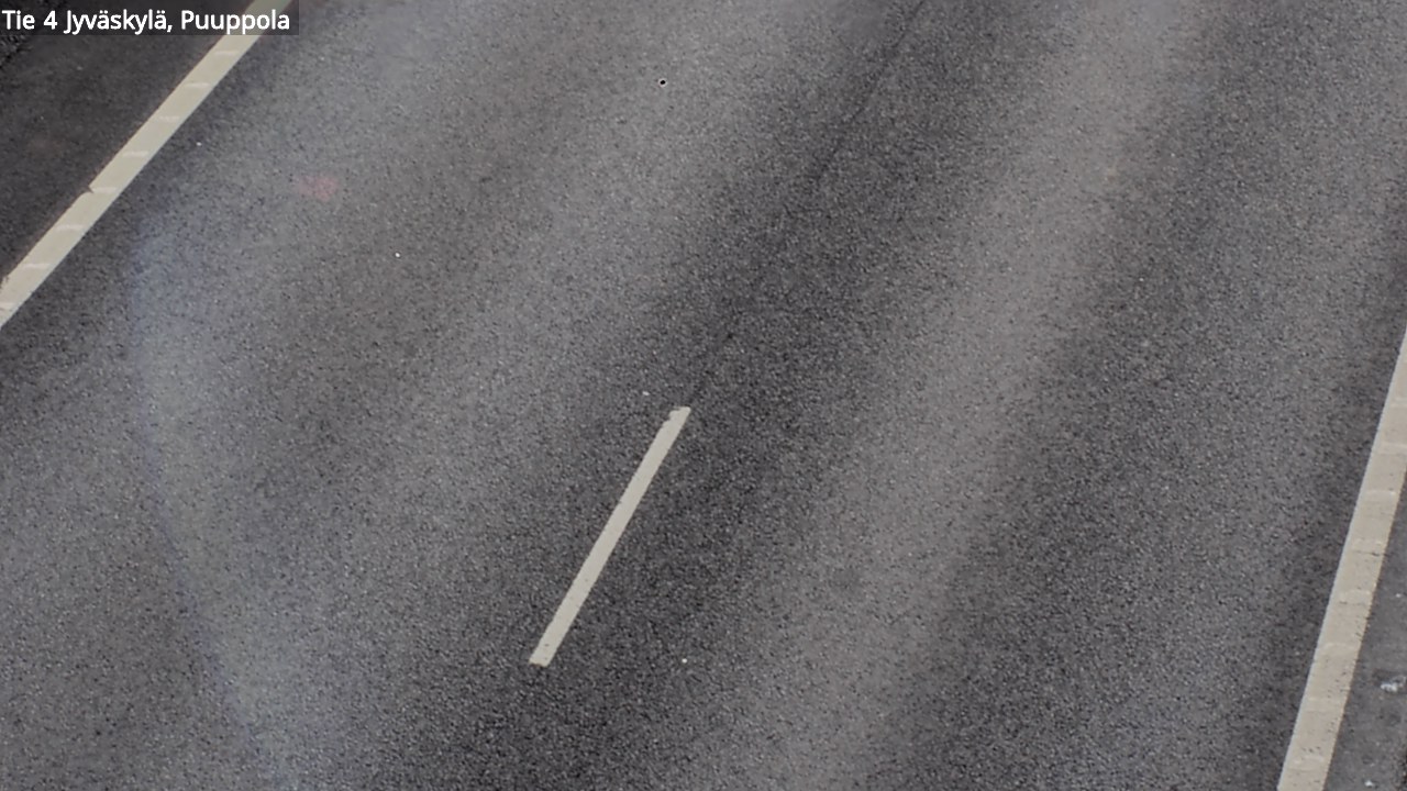 Weather Camera Image Väg 4 Jyväskylä, Puuppola, Jyväskylä, Keski-Suomi