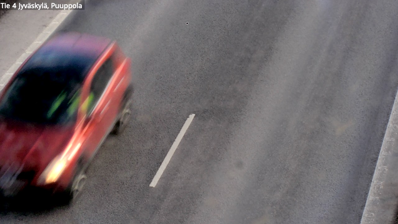Weather Camera Image Väg 4 Jyväskylä, Puuppola, Jyväskylä, Keski-Suomi