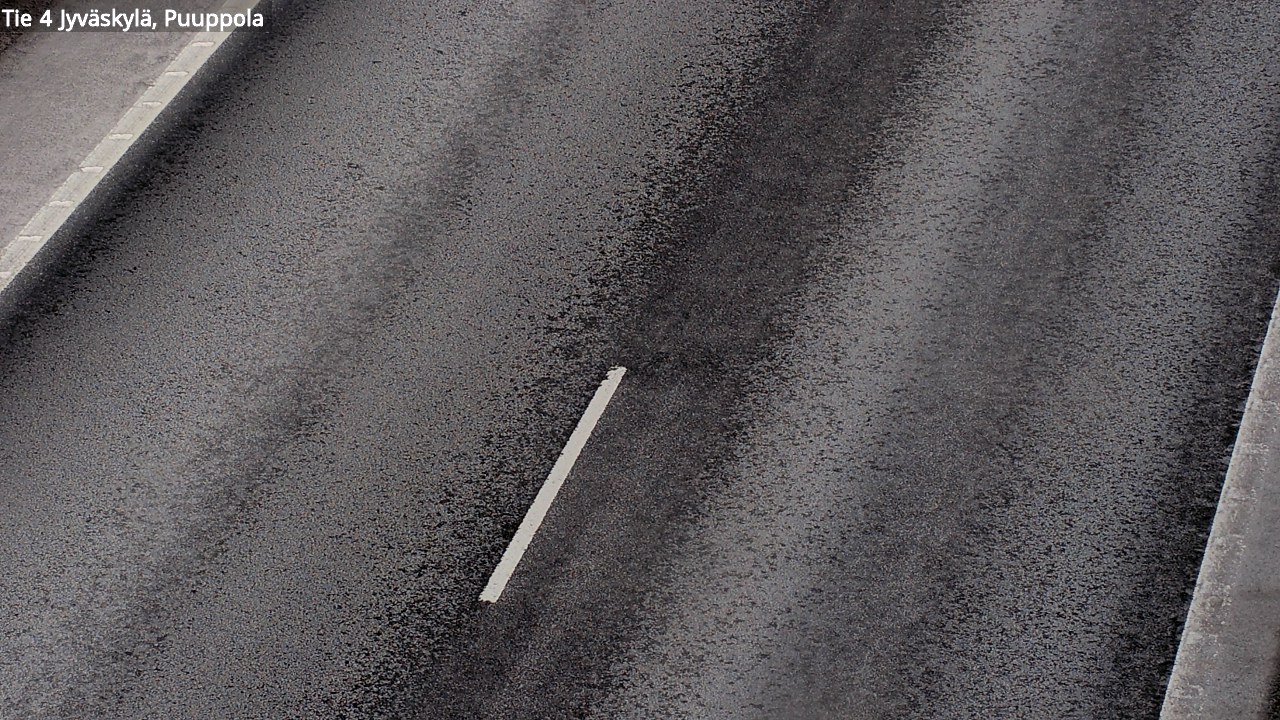 Weather Camera Image Road 4 Jyväskylä, Puuppola, Jyväskylä, Keski-Suomi