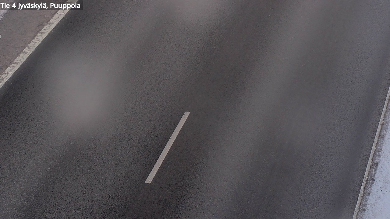 Weather Camera Image Road 4 Jyväskylä, Puuppola, Jyväskylä, Keski-Suomi