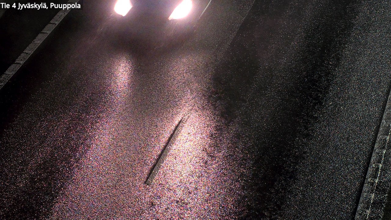 Weather Camera Image Väg 4 Jyväskylä, Puuppola, Jyväskylä, Keski-Suomi