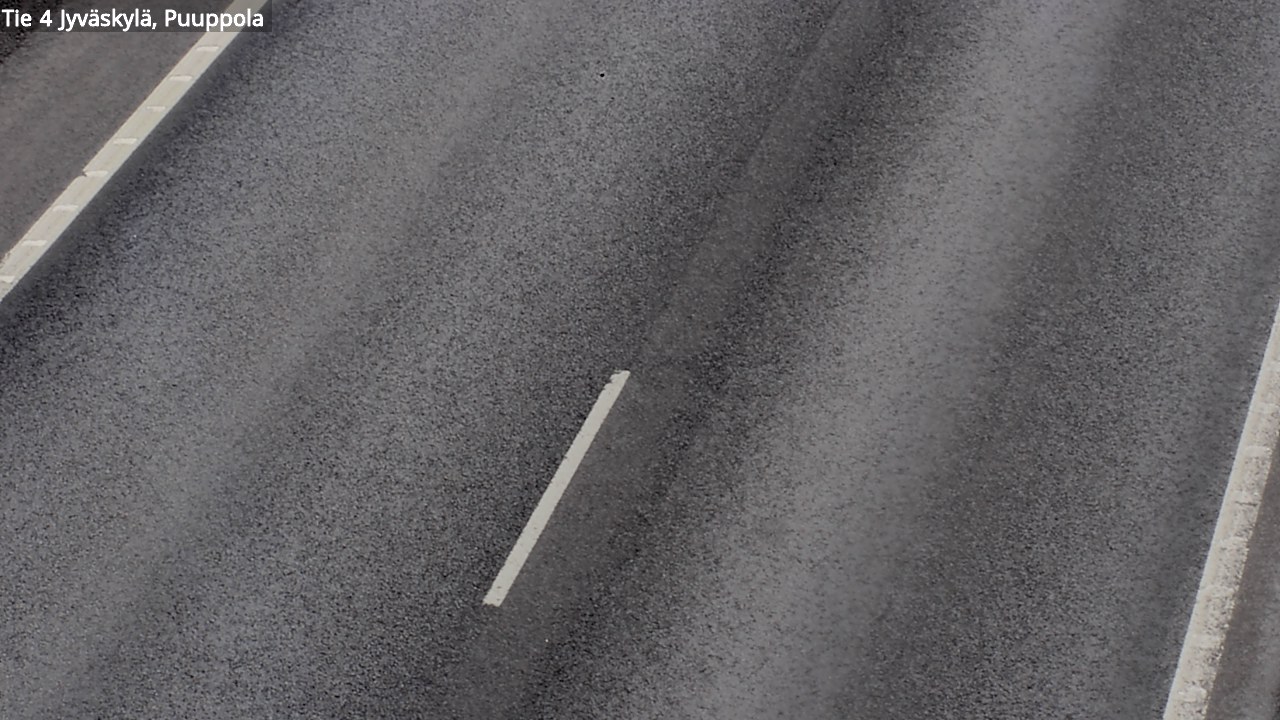 Weather Camera Image Road 4 Jyväskylä, Puuppola, Jyväskylä, Keski-Suomi