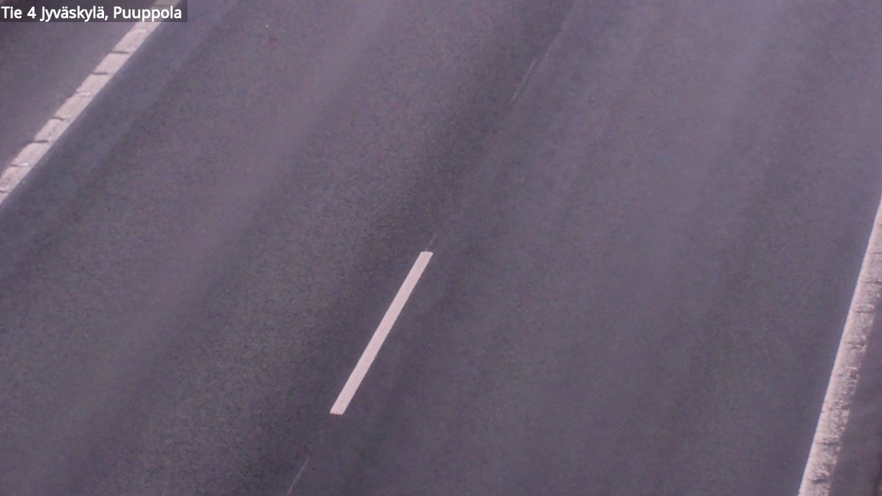Weather Camera Image Road 4 Jyväskylä, Puuppola, Jyväskylä, Keski-Suomi