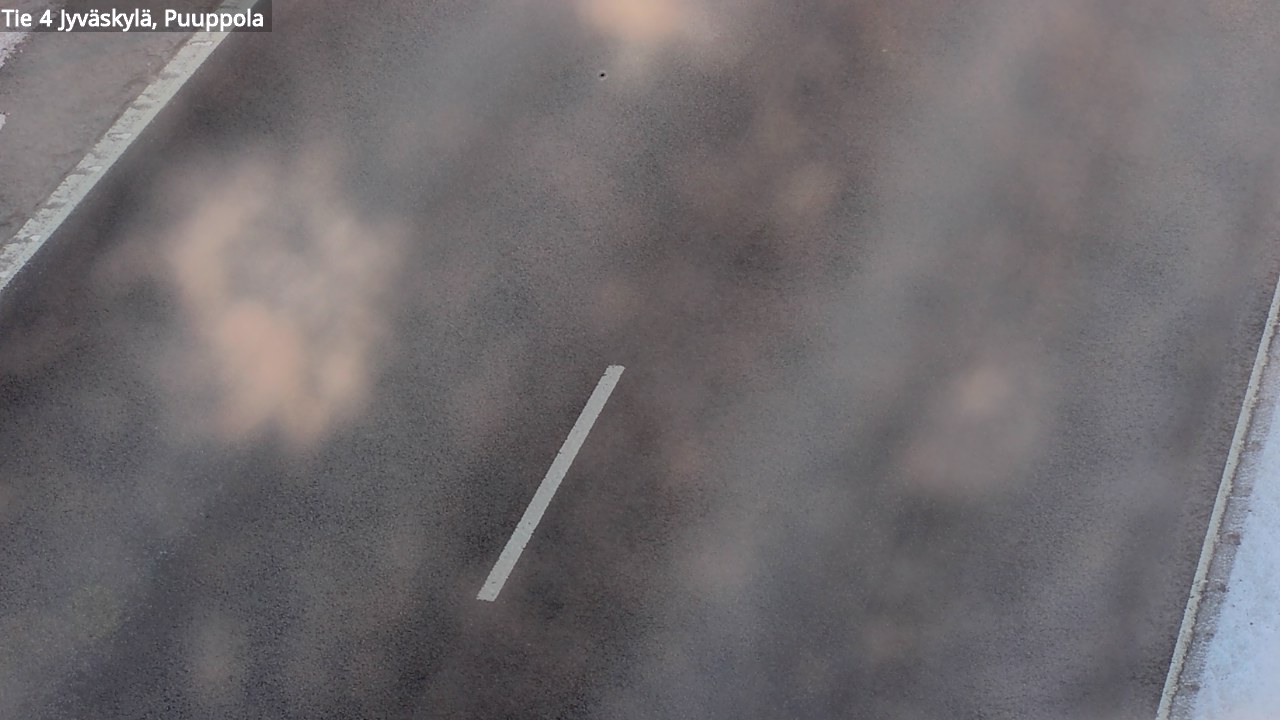 Weather Camera Image Road 4 Jyväskylä, Puuppola, Jyväskylä, Keski-Suomi
