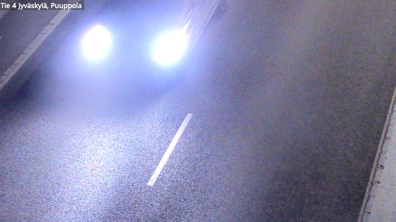 Weather Camera Image Road 4 Jyväskylä, Puuppola, Jyväskylä, Keski-Suomi
