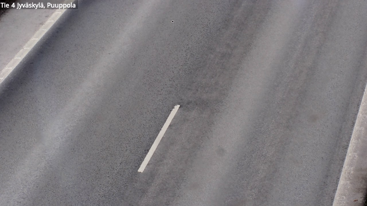 Weather Camera Image Väg 4 Jyväskylä, Puuppola, Jyväskylä, Keski-Suomi