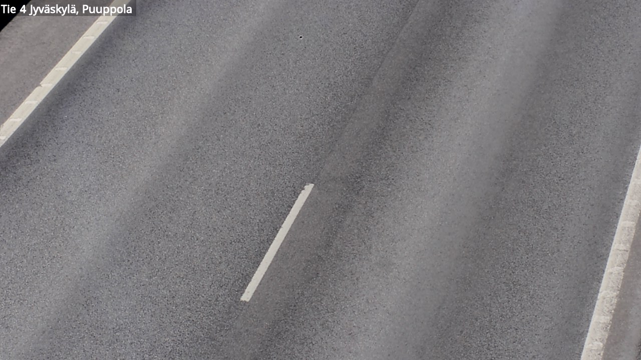 Weather Camera Image Road 4 Jyväskylä, Puuppola, Jyväskylä, Keski-Suomi